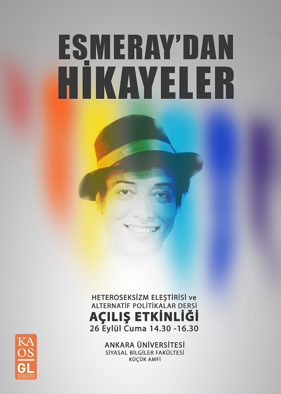 Heteroseksizm eleştirisi dersi Esmeray&rsquo;ın oyunuyla başlıyor! Kaos GL - LGBTİ+ Haber Portalı