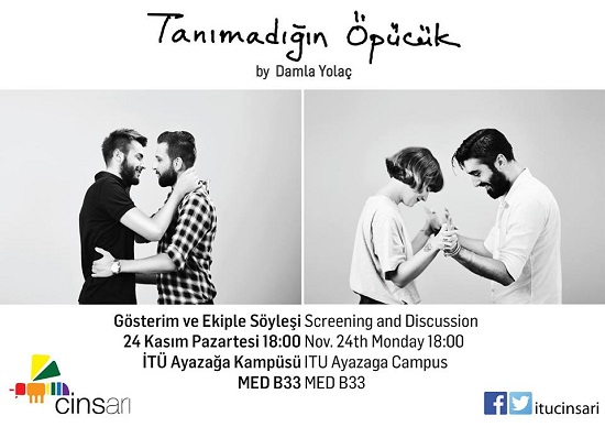 &lsquo;Tanımadığın Öpücük&rsquo; ekibi İTÜ&rsquo;de! Kaos GL - LGBTİ+ Haber Portalı