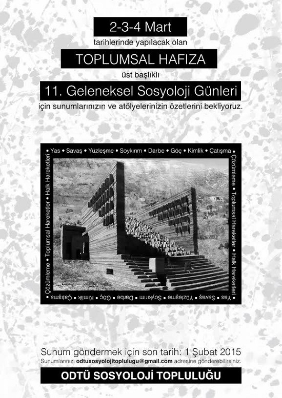 ODTÜ Sosyoloji Günleri &lsquo;Toplumsal Bellek&rsquo;i tartışacak Kaos GL - LGBTİ+ Haber Portalı