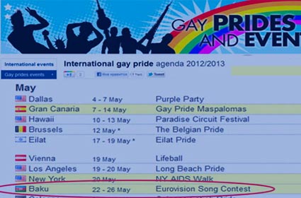 Eurovision ve Pride Bakü&rsquo;de Birlikte Kutlanacak! Kaos GL - LGBTİ+ Haber Portalı