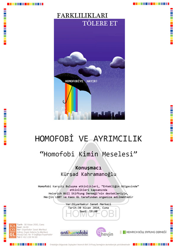Homofobi Karşıtı Buluşma-Diyarbakır Kaos GL - LGBTİ+ Haber Portalı