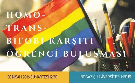 Homofobi karşıtı öğrenciler İstanbul&rsquo;da buluşuyor Kaos GL - LGBTİ+ Haber Portalı