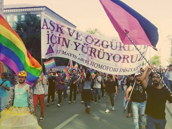#IDAHOT in Turkish capital: For freedom and love! Kaos GL - News Portal for LGBTI+