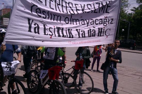 &lsquo;Öteki&rsquo;ler Barış İçin &lsquo;Pedallayacak&rsquo; Kaos GL - LGBTİ+ Haber Portalı