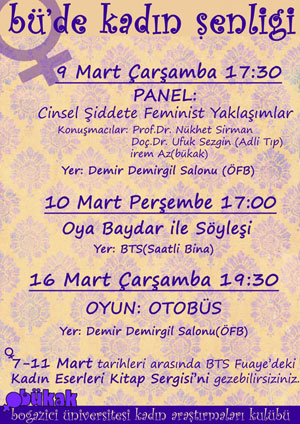 Boğaziçi Üniversitesinde Kadın Şenliği Kaos GL - LGBTİ+ Haber Portalı