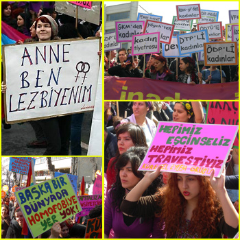 8 Mart&rsquo;ta alanlardayız Kaos GL - LGBTİ+ Haber Portalı
