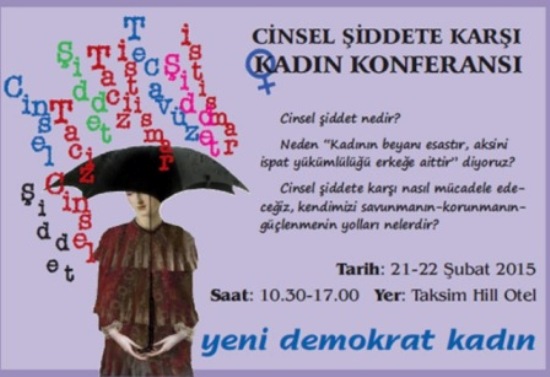 YDK&rsquo;dan Cinsel Şiddete Karşı Kadın Konferansı Kaos GL - LGBTİ+ Haber Portalı
