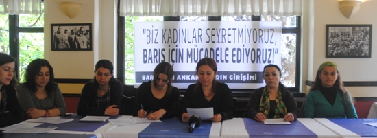 Ankaralı Kadınlar Barış İçin Mücadele Edecek Kaos GL - LGBTİ+ Haber Portalı
