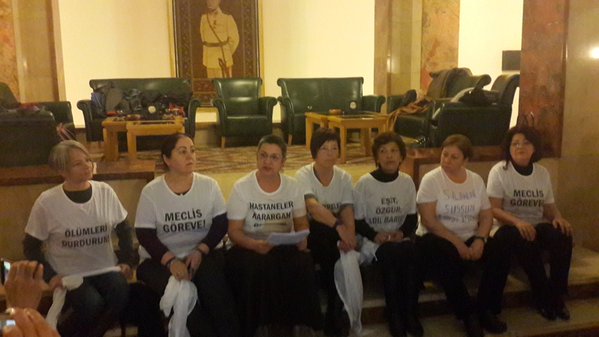 Kadınlardan Meclis&rsquo;te barış çağrısı Kaos GL - LGBTİ+ Haber Portalı