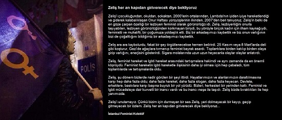 &lsquo;Zeliş her an kapıdan giriverecek diye bekliyoruz&rsquo; Kaos GL - LGBTİ+ Haber Portalı