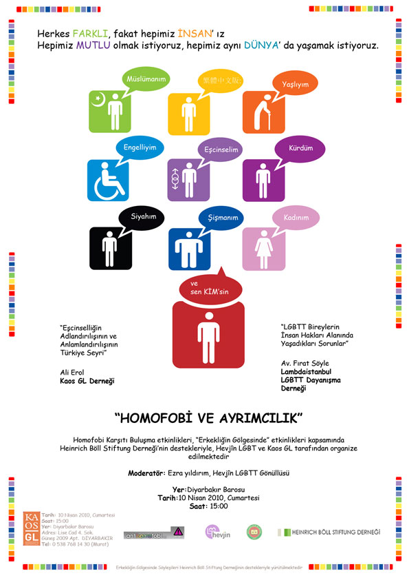 Homofobi Karşıtı Buluşma-Diyarbakır 1 Kaos GL - LGBTİ+ Haber Portalı