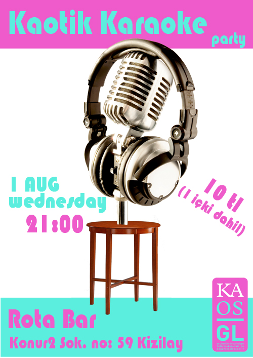 Kaotik Karaoke Parti Kaos GL - LGBTİ+ Haber Portalı