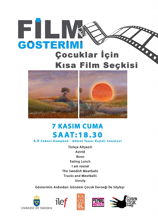 Çocuklar için kısa film seçkisi bu Cuma Ankara&rsquo;da Kaos GL - LGBTİ+ Haber Portalı
