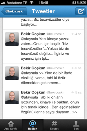 Coşkun&rsquo;dan Homofobi Özeleştirisi Kaos GL - LGBTİ+ Haber Portalı