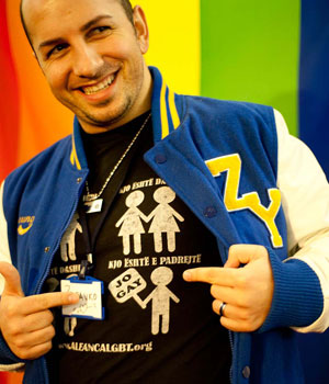 Zdravko Cimbaljevic - Human rights defender of the month Kaos GL - News Portal for LGBTI+
