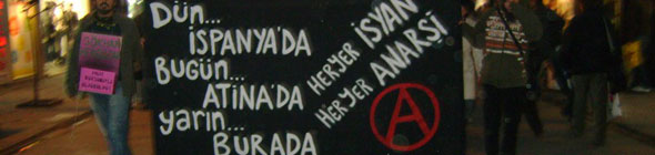 Kaos GL İzmir Anarşist Eylemde Kaos GL - LGBTİ+ Haber Portalı