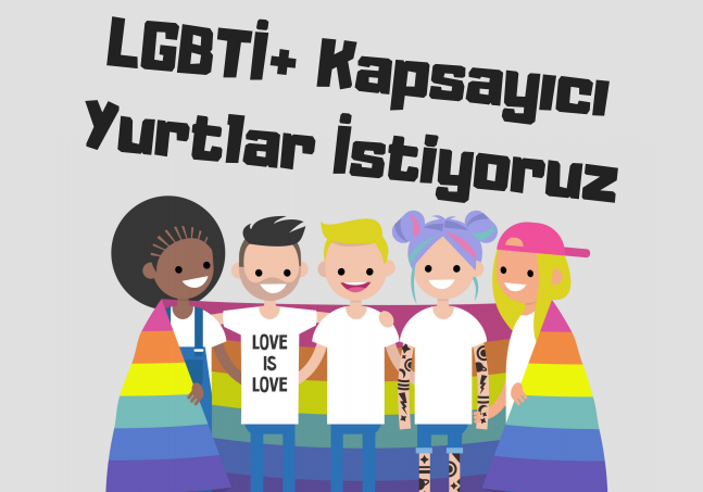 İstediğin yere yapıştır: LGBTİ+ kapsayıcı yurtlar istiyoruz! Kaos GL - LGBTİ+ Haber Portalı
