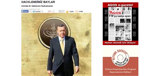 Agos&rsquo;a &lsquo;Erdoğan&rsquo;lı&rsquo; ırkçı siber saldırı Kaos GL - LGBTİ+ Haber Portalı