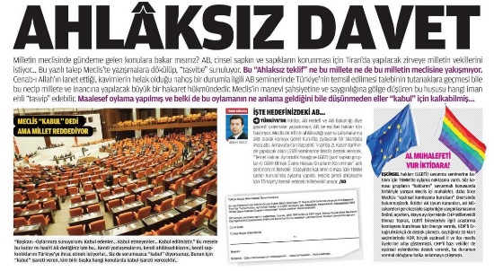 Millî Gazete&rsquo;den insan hakları seminerine homofobik saldırı! Kaos GL - LGBTİ+ Haber Portalı