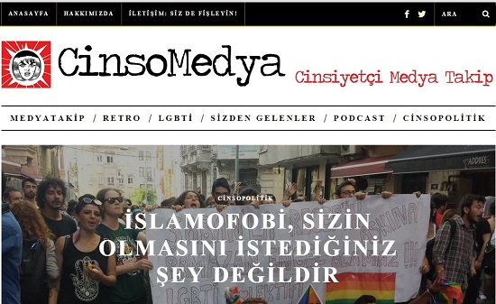 CinsoMedya: Cinsiyetçi medya takip Kaos GL - LGBTİ+ Haber Portalı