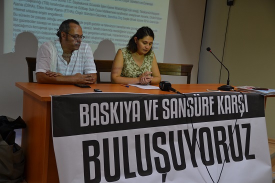 Gazeteciler savaş sansürüne karşı forum yaptı Kaos GL - LGBTİ+ Haber Portalı