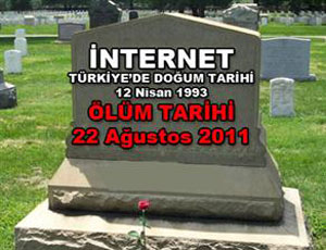 İnternetin ölüm tarihi: 22 Ağustos 2011  Kaos GL - LGBTİ+ Haber Portalı