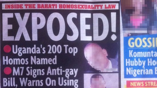Uganda&rsquo;da Eşcinseller Nefret Yasasının Ardından Medyanın Hedefinde Kaos GL - LGBTİ+ Haber Portalı