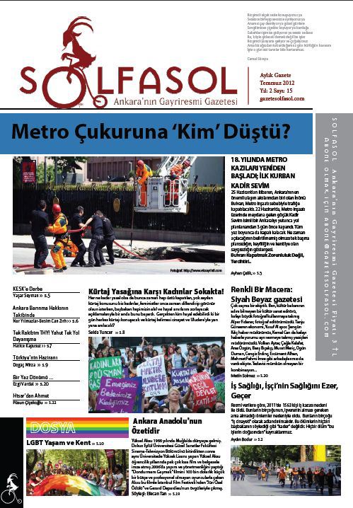 Solfasol&rsquo;dan Kentin Ötekisiz Yüzü Dosyası Kaos GL - LGBTİ+ Haber Portalı