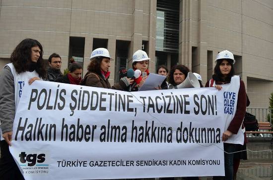 Kadın ve LGBTİ Gazeteciler Polis Şiddetinin Hedefinde Kaos GL - LGBTİ+ Haber Portalı