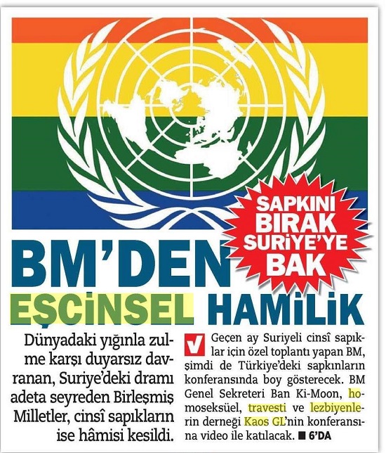 Vahdet, Kaos GL&rsquo;nin konferansını hedef gösterdi Kaos GL - LGBTİ+ Haber Portalı