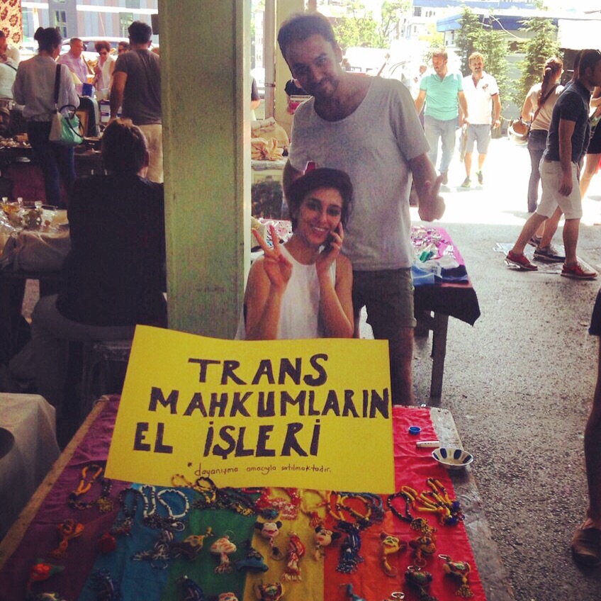 Trans mahpusların el işleri Feriköy Antika Pazarı&rsquo;nda Kaos GL - LGBTİ+ Haber Portalı