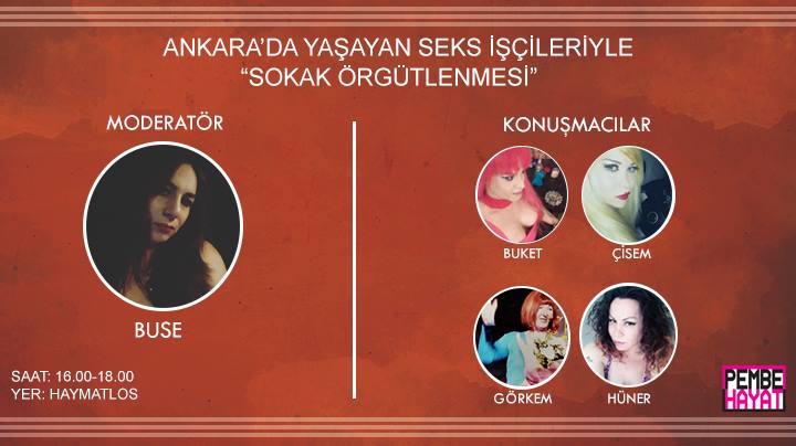 Ankara sokaklarında seks işçileri örgütlenmesi konuşulacak Kaos GL - LGBTİ+ Haber Portalı