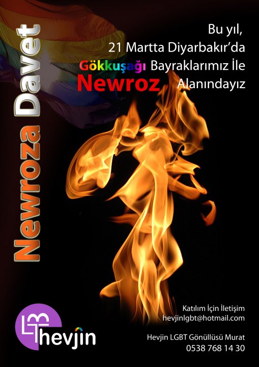 Hevjin Diyarbakır Newroz'a Davet Ediyor Kaos GL - LGBTİ+ Haber Portalı