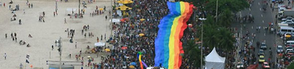 Copacabana'da gaypride Kaos GL - LGBTİ+ Haber Portalı