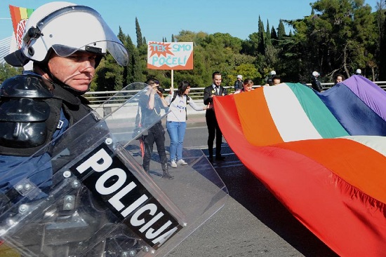 Karadağ gökkuşağı altındaydı Kaos GL - LGBTİ+ Haber Portalı