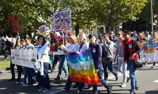 Clashes in Podgorica during Pride Parade Kaos GL - News Portal for LGBTI+