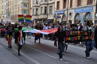 Stockholm'da Eşcinsel Yürüyüşü Kaos GL - LGBTİ+ Haber Portalı