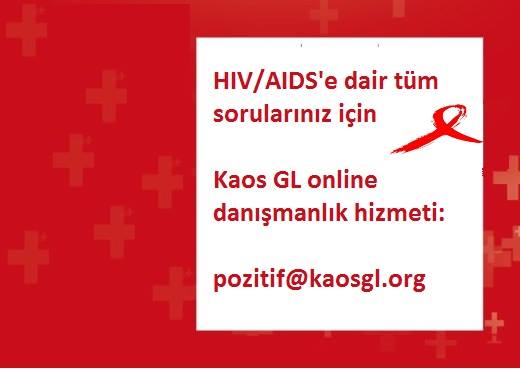 Kaos GL&rsquo;nin HIV/AIDS danışmanlığı devam ediyor Kaos GL - LGBTİ+ Haber Portalı