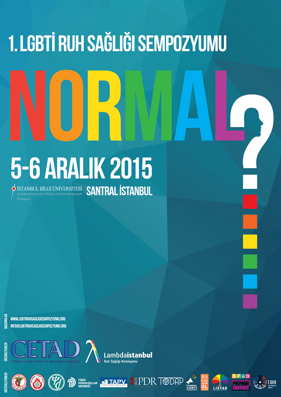 LGBTİ Ruh Sağlığı Sempozyumu 5-6 Aralık&rsquo;ta İstanbul&rsquo;da gerçekleşecek Kaos GL - LGBTİ+ Haber Portalı