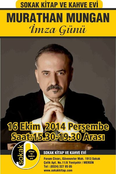 Murathan Mungan Mersin&rsquo;de Kaos GL - LGBTİ+ Haber Portalı