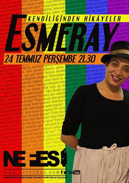 Esmeray&rsquo;ın bohçası Ankara&rsquo;da yırtılacak Kaos GL - LGBTİ+ Haber Portalı