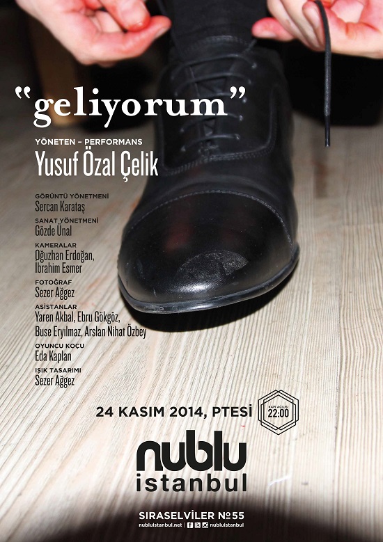 Polisin engellediği &lsquo;Geliyorum&rsquo; performansı 24 Kasım&rsquo;da! Kaos GL - LGBTİ+ Haber Portalı