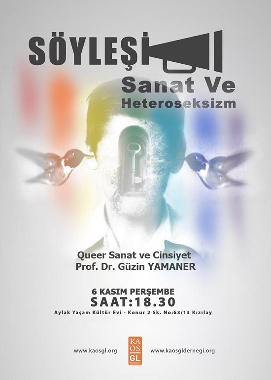 &lsquo;Queer sanat ve cinsiyet&rsquo; söyleşisi yarın Aylak Yaşam&rsquo;da! Kaos GL - LGBTİ+ Haber Portalı