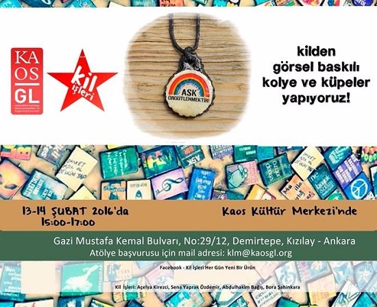 14 Şubat&rsquo;ta &rsquo;Kil İşleri&rsquo; başkadır! Kaos GL - LGBTİ+ Haber Portalı