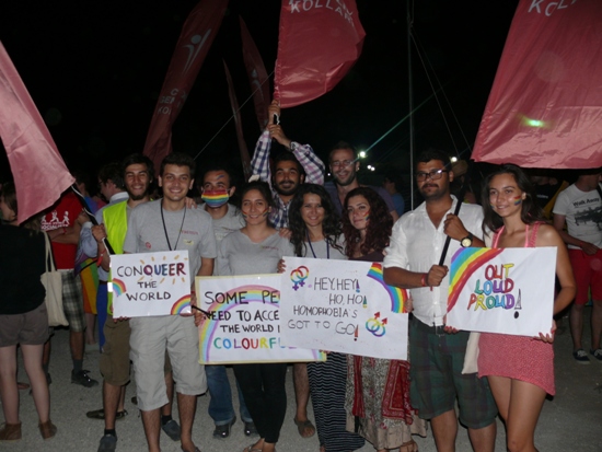 CHP&rsquo;li Gençler LGBT&rsquo;ler İçin Yürüdü Kaos GL - LGBTİ+ Haber Portalı