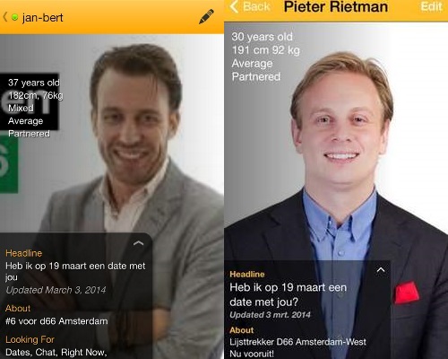 Hollanda&rsquo;nın Yerel Seçim Adayları Grindr&rsquo;da: Sadece Sechmen Ariyorum | Kaos GL - LGBTİ+ Haber Portalı Haber