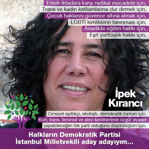 Trans aktivist Kırancı HDP&rsquo;den aday adayı Kaos GL - LGBTİ+ Haber Portalı