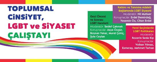 Yeşiller ve Sol&rsquo;dan &lsquo;LGBT ve Siyaset&rsquo; Çalıştayı Kaos GL - LGBTİ+ Haber Portalı