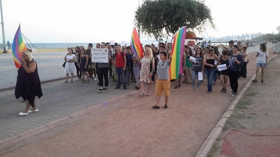 Figen intihar ettiği yerde anıldı Kaos GL - LGBTİ+ Haber Portalı