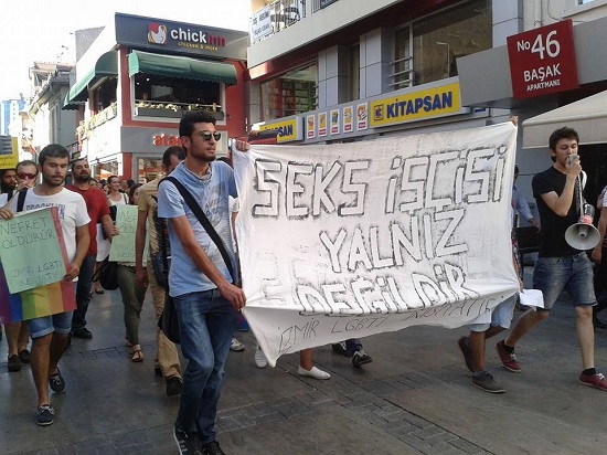 İzmir LGBTİ: Seks işçisi yalnız değildir! Kaos GL - LGBTİ+ Haber Portalı
